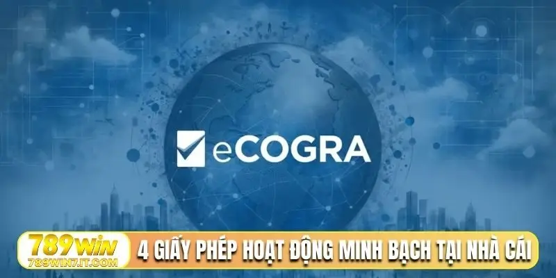 4 giấy phép hoạt động minh bạch tại nhà cái